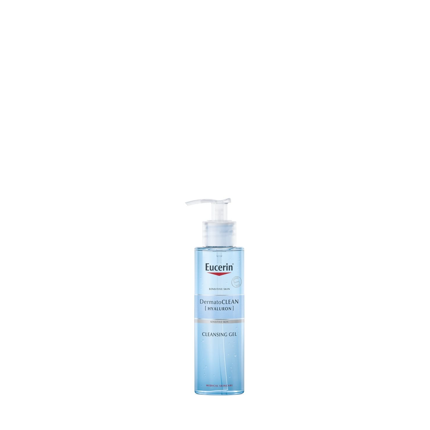 Eucerin DermatoCLEAN [HYALURON] Refreshing Cleansing Gel Facial Cleanser